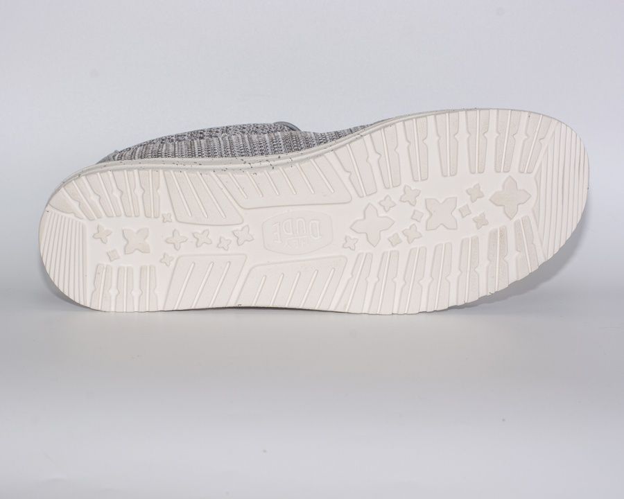 Мокасини HEY DUDE Wally Stretch Sox Wide Grey, 42660-030-EU46, розмір: 46 (31 см) 42660-030-EU46 фото