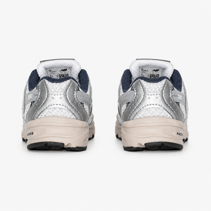 Оригінальні дитячі кросівки New Balance 530 Bungee Summer Fog / Nimbus Cloud / NB Navy, IZ530KA, розмір: 26 (15 см) IZ530KA-EU26 фото