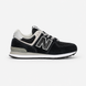Оригінальні дитячі кросівки New Balance 574 Core Lace Black / White, PC574EVB, розмір: 32 (19 см) PC574EVB-EU32 фото 1