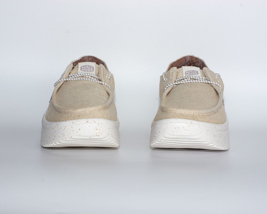 Мокасини HEY DUDE Wendy Peak Chambray Cream / White, 40255-13R-EU37, розмір: 37 (22 см) 40255-13R-EU37 фото
