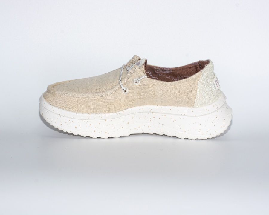 Мокасини HEY DUDE Wendy Peak Chambray Cream / White, 40255-13R-EU37, розмір: 37 (22 см) 40255-13R-EU37 фото