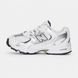 Оригінальні дитячі кросівки New Balance 530 Bungee Lace NB White / Natural Indigo / Silver Metallic, IZ530SB1, розмір: 25,5 (15 см) IZ530SB1-EU25 фото 2