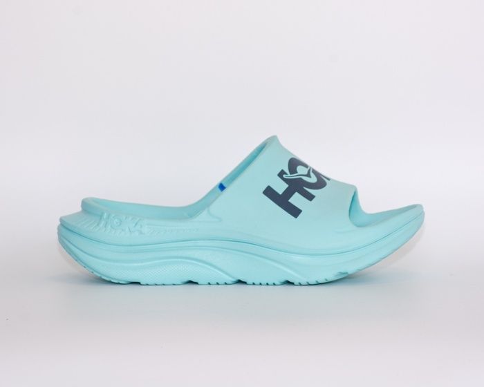 Шльопанці HOKA Ora Recovery Slide 3 Aqua / Black, 1135061-AB-EU38-23, розмір: W7 / EU 38 2/3 (24 см) 1135061-AB-EU38-23 фото