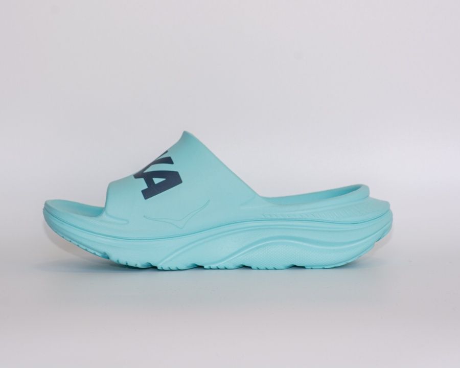 Шльопанці HOKA Ora Recovery Slide 3 Aqua / Black, 1135061-AB-EU38-23, розмір: W7 / EU 38 2/3 (24 см) 1135061-AB-EU38-23 фото