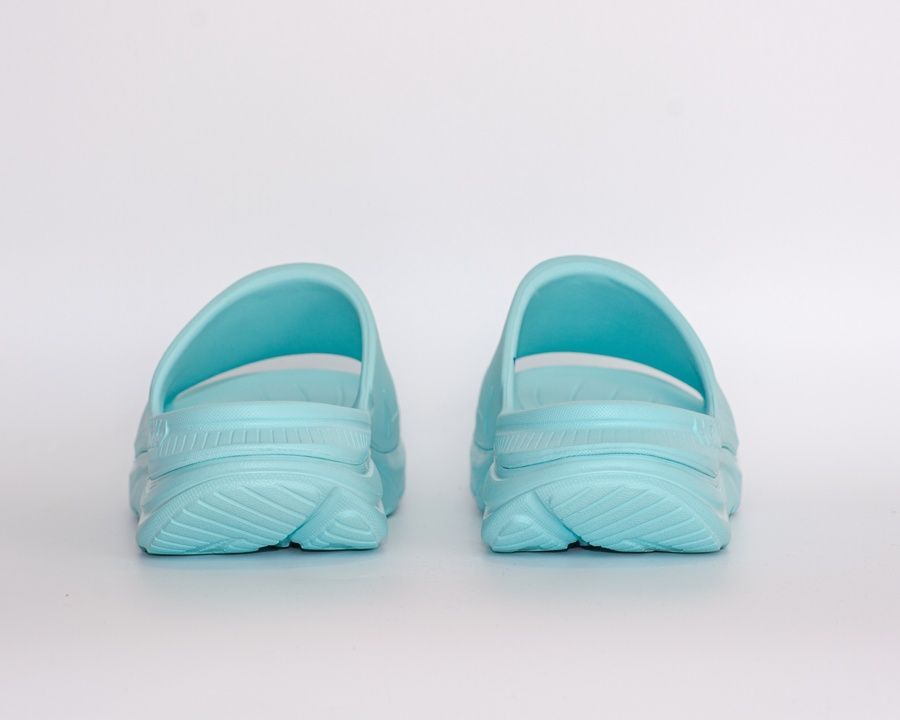 Шльопанці HOKA Ora Recovery Slide 3 Aqua / Black, 1135061-AB-EU38-23, розмір: W7 / EU 38 2/3 (24 см) 1135061-AB-EU38-23 фото