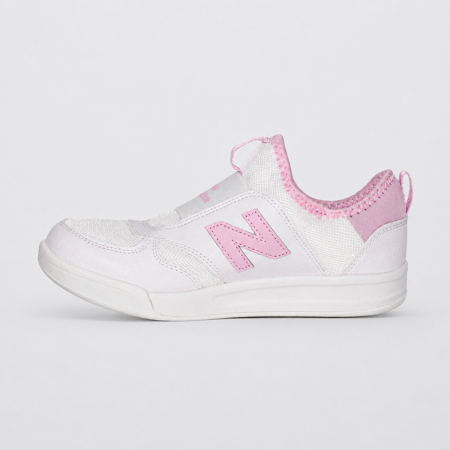 Оригінальні дитячі кросівки New Balance 300 Alternative Closure White / Pink, PT300WL1, розмір: 35 (21 см) PT300WL1-EU35 фото