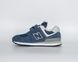 Sneakers New Balance 574 Core Hook & Loop Navy / White, PV574EVN-EU30, size: 30 (17.5 cm)