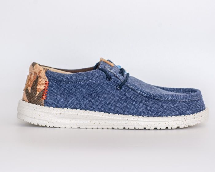 Мокасини HEY DUDE Wally Palm Jute Blazer Navy / Blue, 43087-4UJ-EU40, розмір: 40 (25 см) 43087-4UJ-EU40 фото