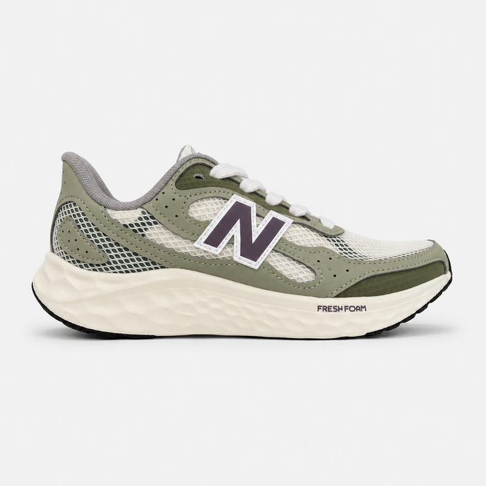 Оригінальні жіночі кросівки New Balance Fresh Foam Arishi v4 Tiralux Lace Sea Salt / Olivine / Dark Olivine, WARISTD4, розмір: 35 (22 см) WARISTD4-EU35 фото