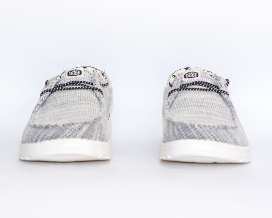 Мокасини HEY DUDE Wendy Stretch Yin Yang Grey, 40081-1JG-EU41, розмір: 41 (26 см) 40081-1JG-EU41 фото