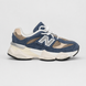 Оригінальні дитячі кросівки New Balance 9060 Bungee Lace Navy / Mushroom, IV9060BF, розмір: 24 (14 см) IV9060BF-EU24 фото 1